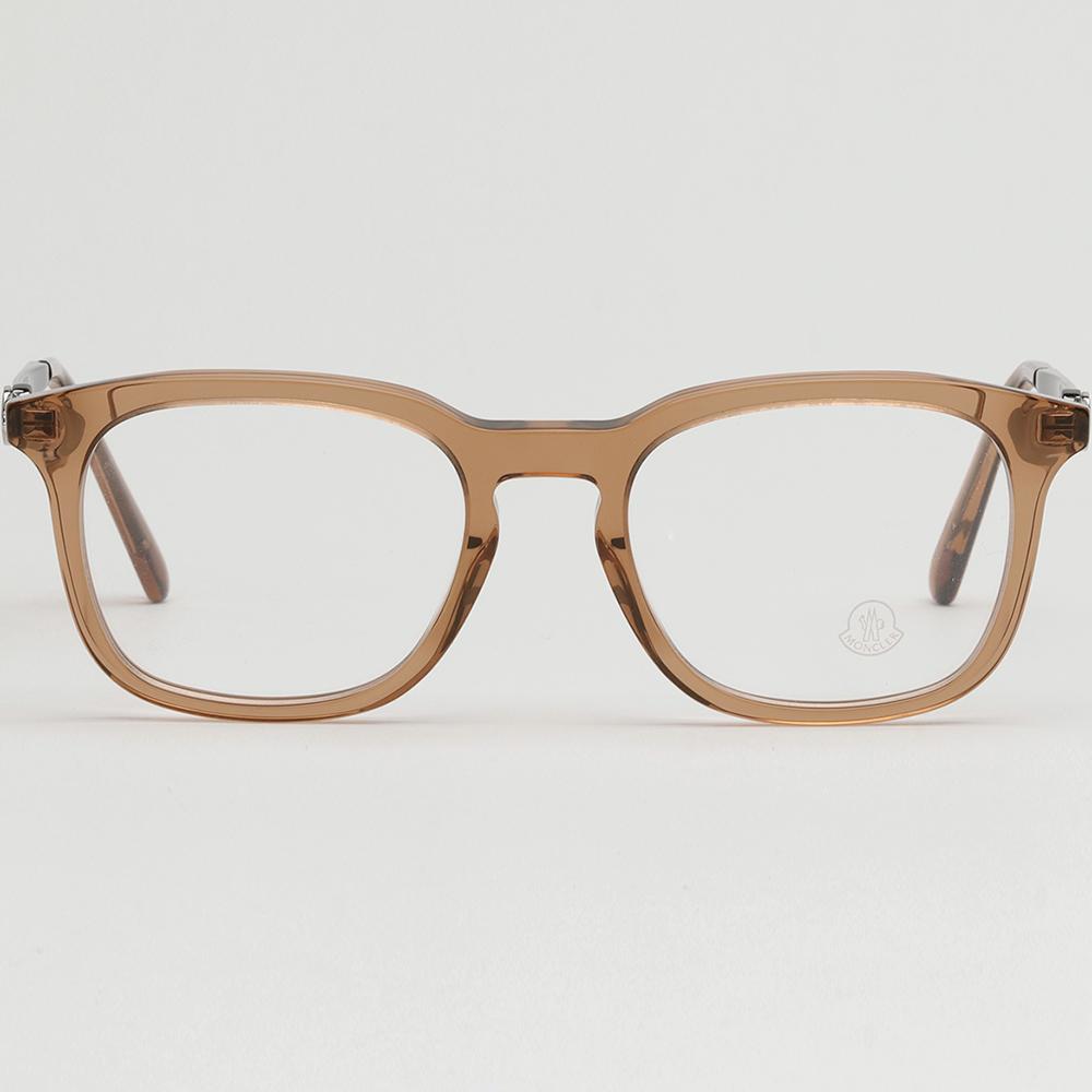 Moncler Transparent Square Acetate Eyeglass Frames Unisex ML5176 045