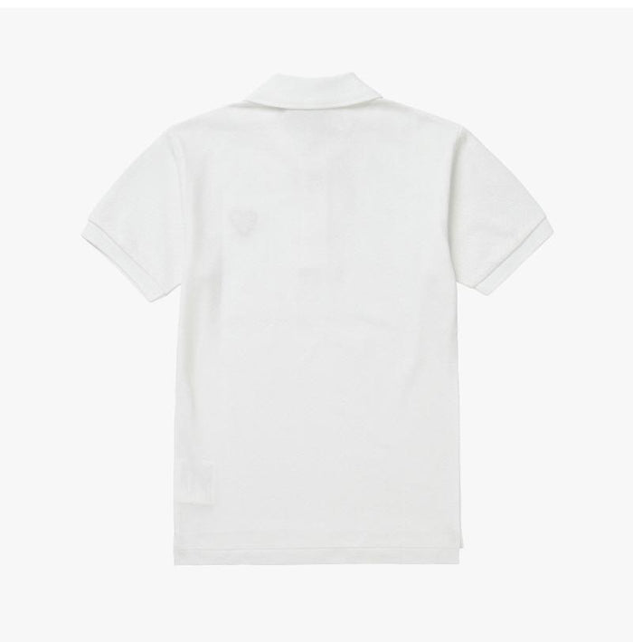 Comme des Garcons PLAY Red Heart Patch Short Sleeve Polo Shirt for Men P1T006 5