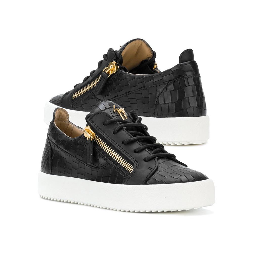 Giuseppe Zanotti Snake London Low-Top Sneakers Women’s White