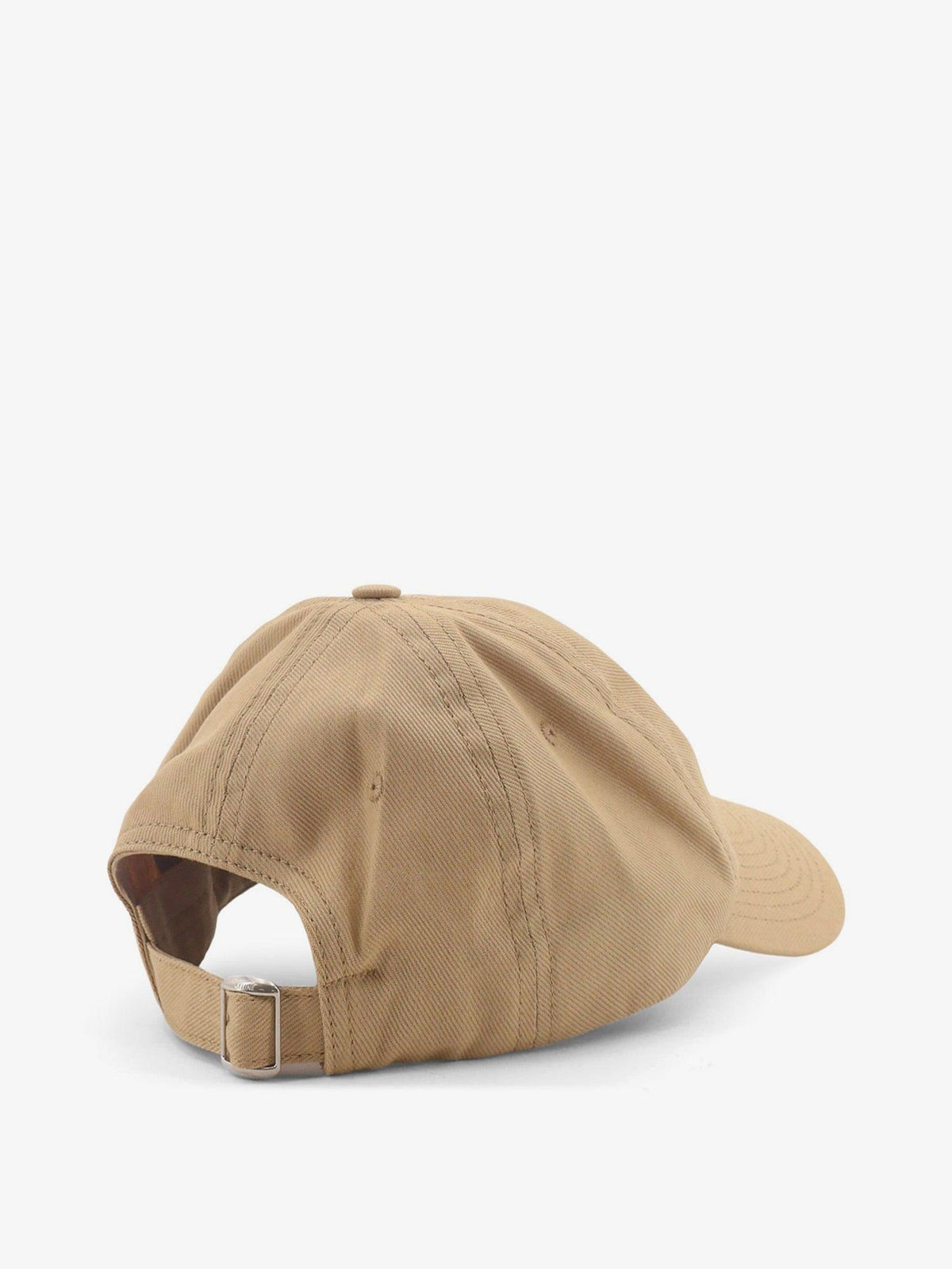 CELINE Silver Leather Baseball Cap