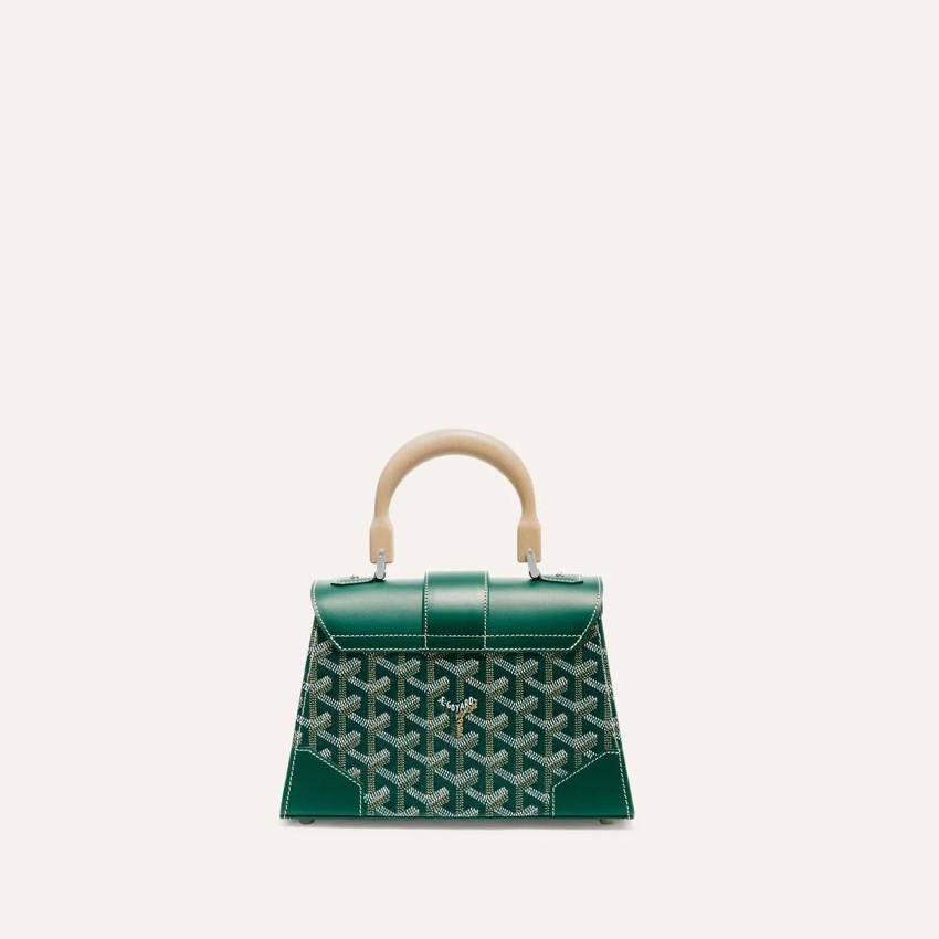 GOYARD Structured Saigon Mini Tote Bag Green Women’s SAIGR2 MINTY 09 CL09