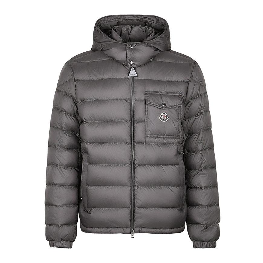 Moncler Berris Hooded Down Jacket Mens Navy