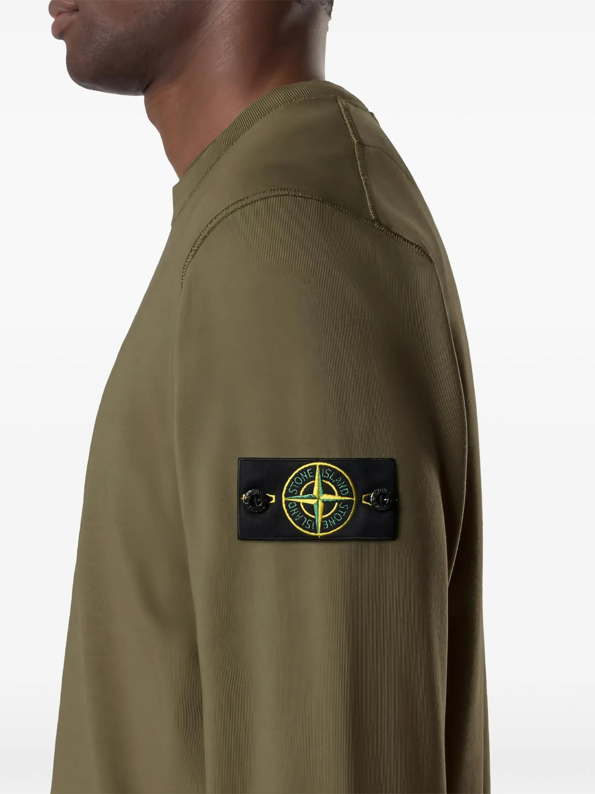STONE ISLAND Cotton Sweatshirt FW26 Men’s Pullover Top Gray