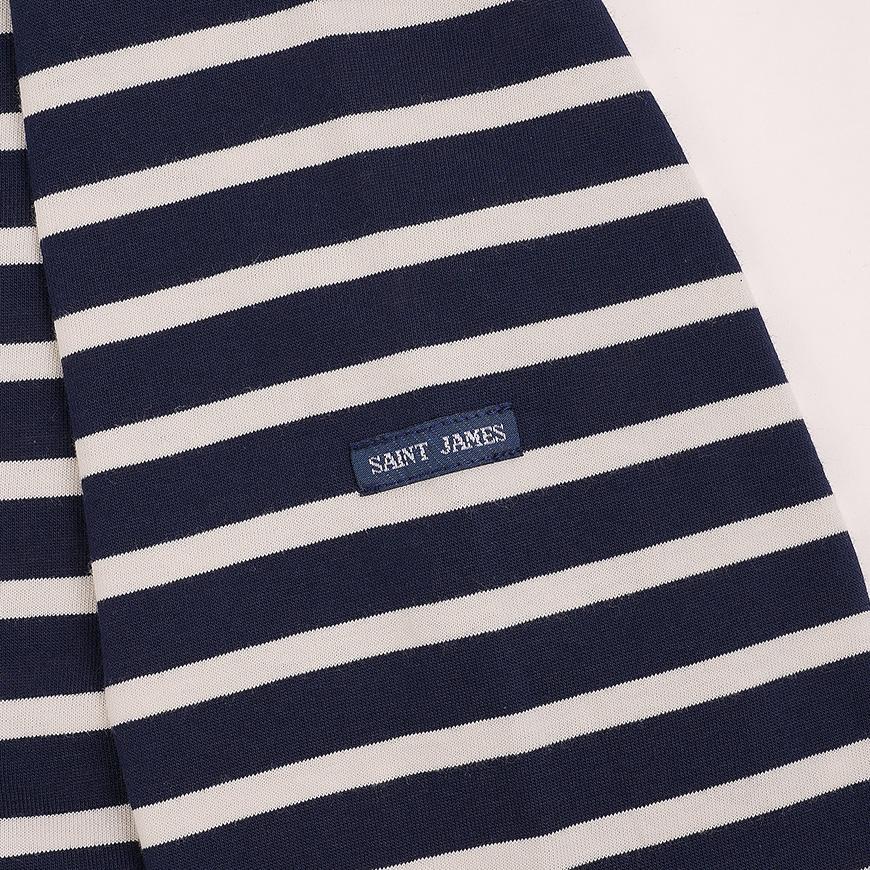 Saint James Women’s Galathee II Striped T-Shirt Marine/Ecru