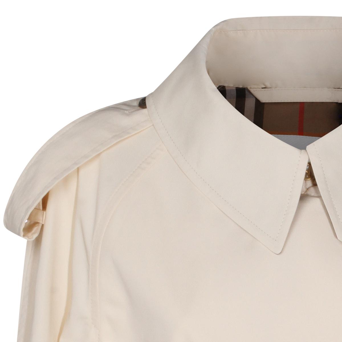 BURBERRY Beige Cotton Trench Coat Women