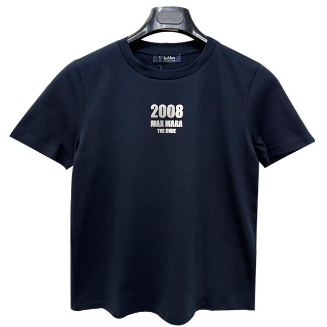 Max Mara QUIETO Logo Short Sleeve T-Shirt 2519971011600 004