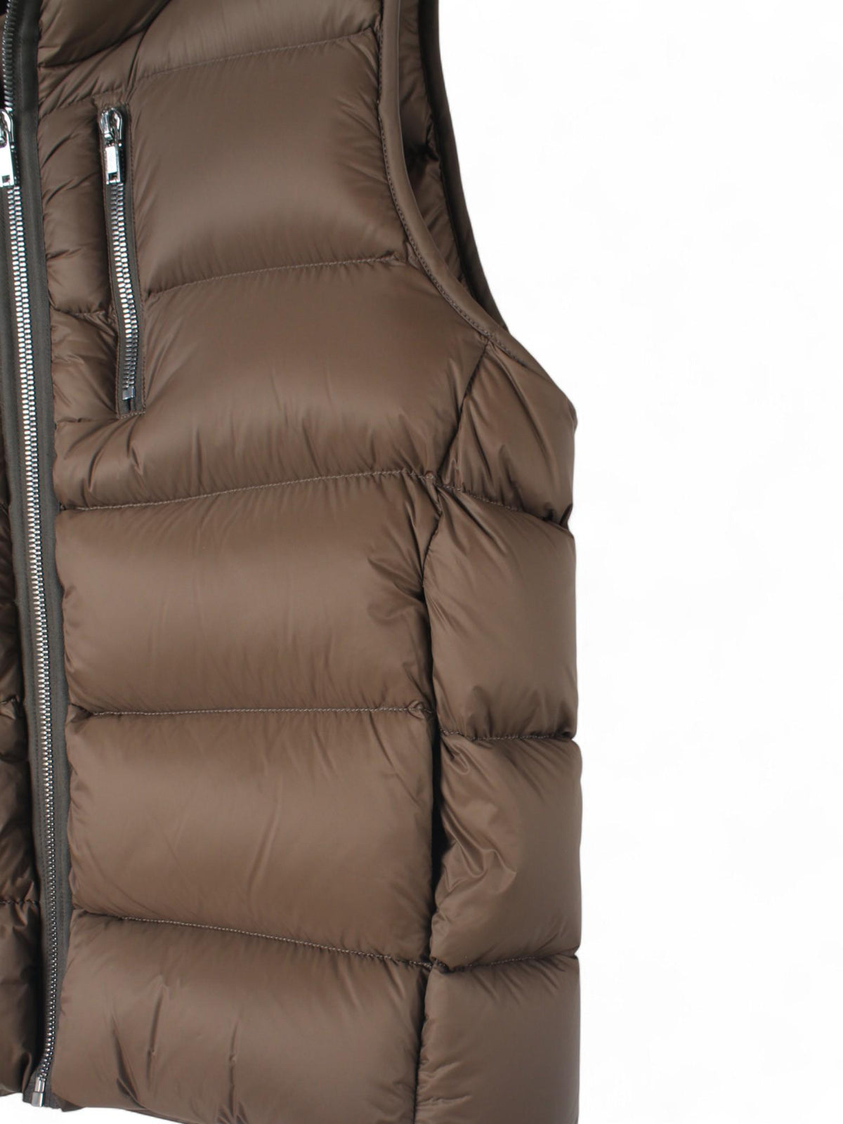 Rick Owens Sealed Down Vest Fawn RU02D6746 NPD4 134