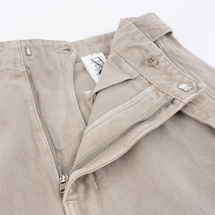 Lemaire Levi Snow Broken Twill Denim Short Pants Black Men’s