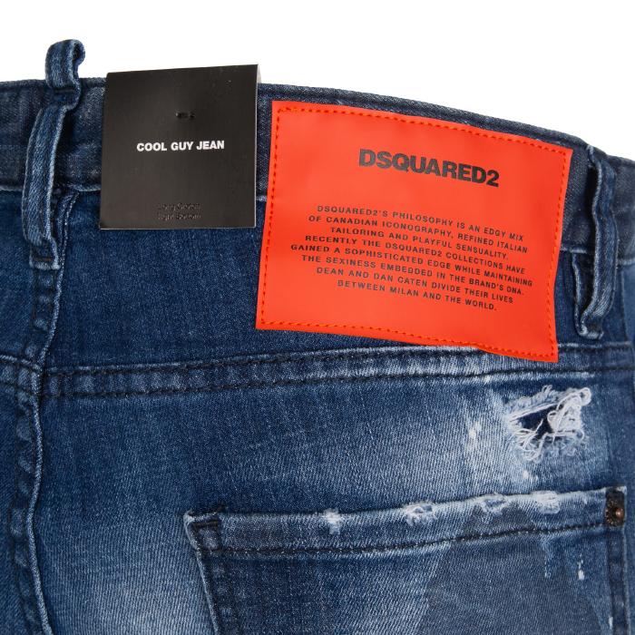 Dsquared2 Cool Guy Washed Denim Jeans Men
