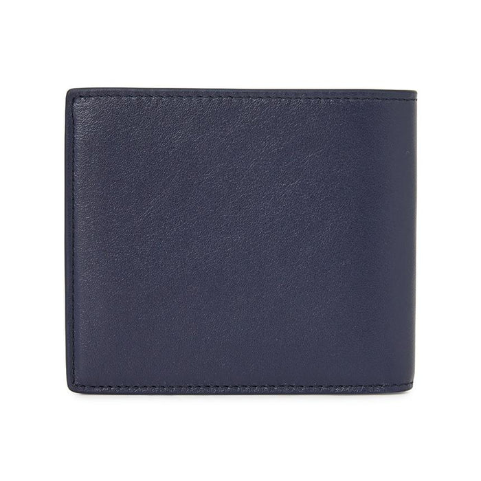 BURBERRY Pop Check Leather Bifold Wallet for Men 8118985
