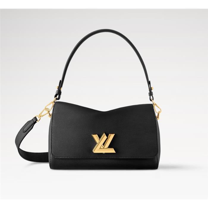 Louis Vuitton Soft Twist Leather Shoulder Bag Tote