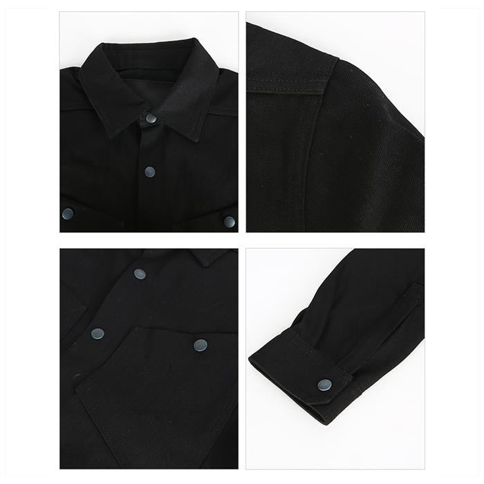 Rick Owens Darkshadow Shirt Jacket DL02B1799 HBLKJP 09
