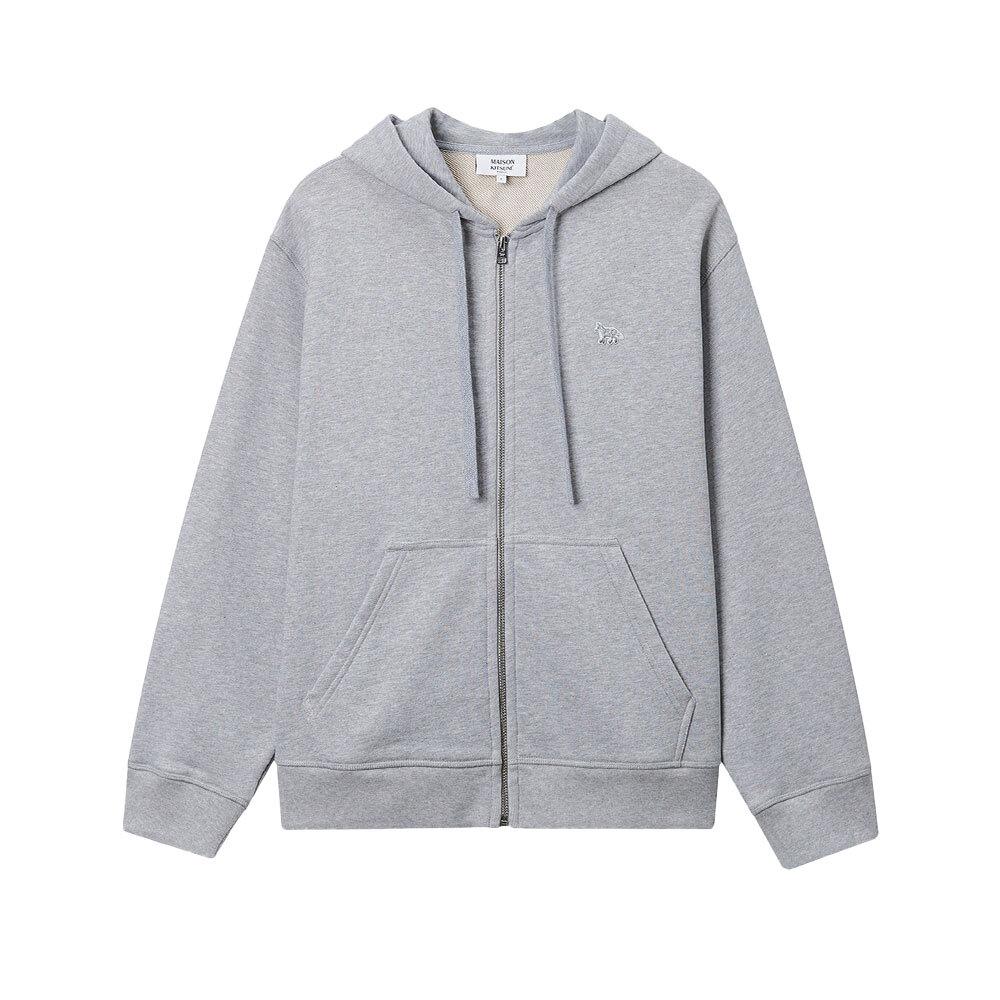 Maison Kitsune Baby Fox Zip-Up Hoodie for Women NW00702 KM0341 H120
