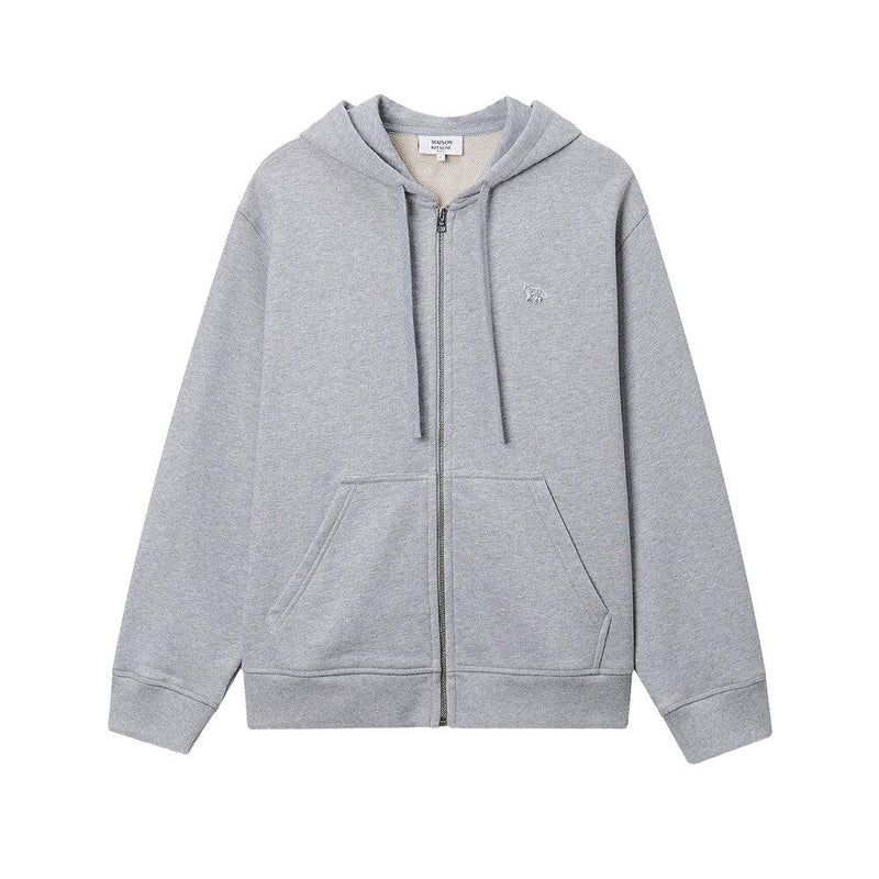 Maison Kitsune Baby Fox Zip-Up Hoodie for Women NW00702 KM0341 H120