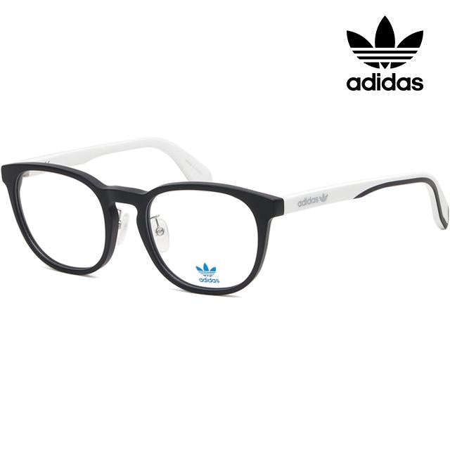 Adidas Matte Black Square Acetate Eyeglass Frames Unisex OR5014H 002
