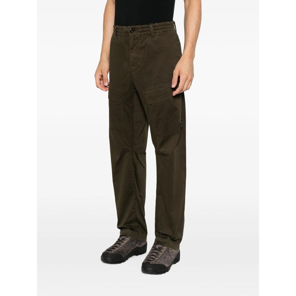 CP Company Stretch Satin Men's Cargo Pants Green