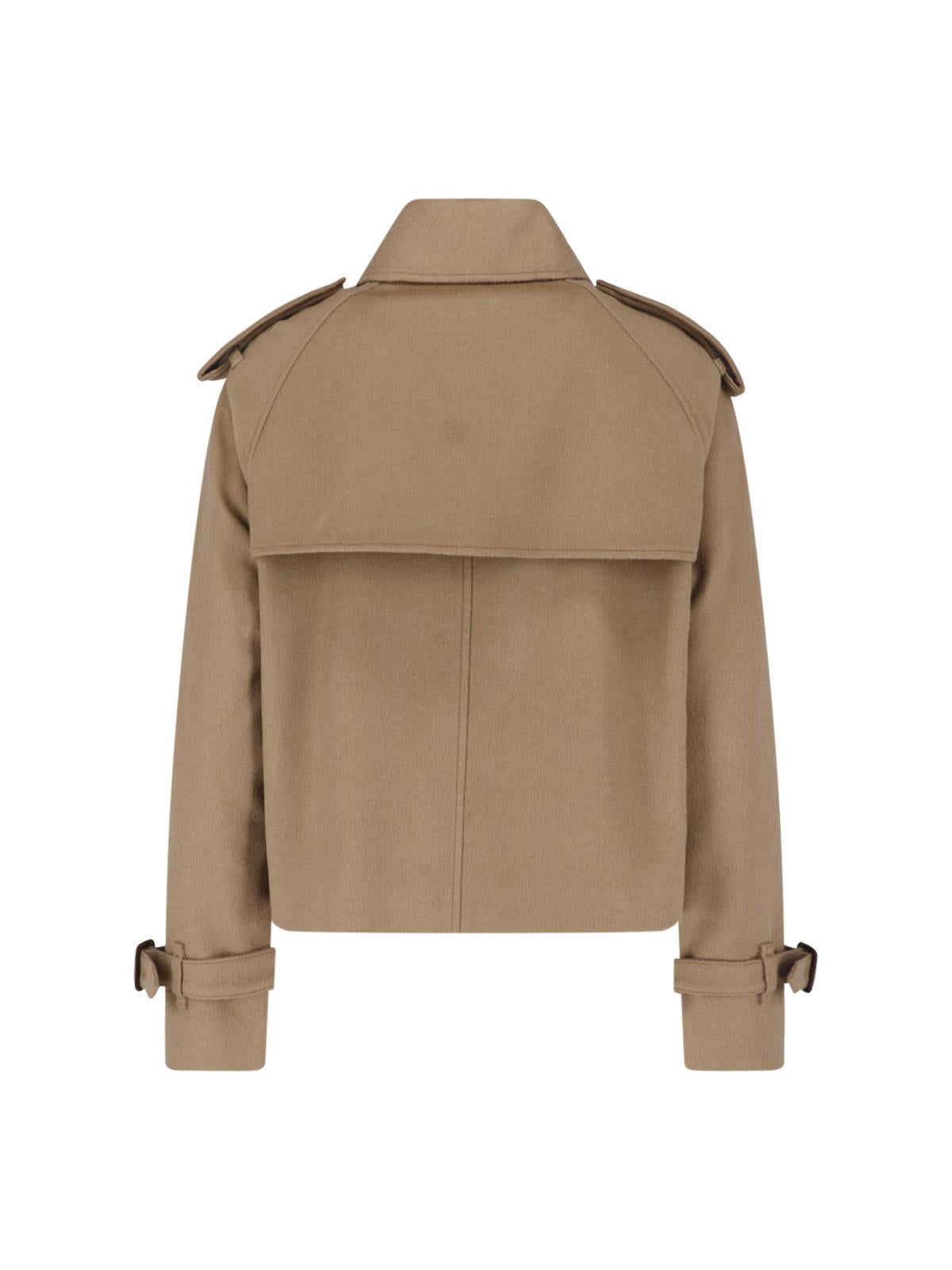 BURBERRY Beige Cotton Trench Coat for Women