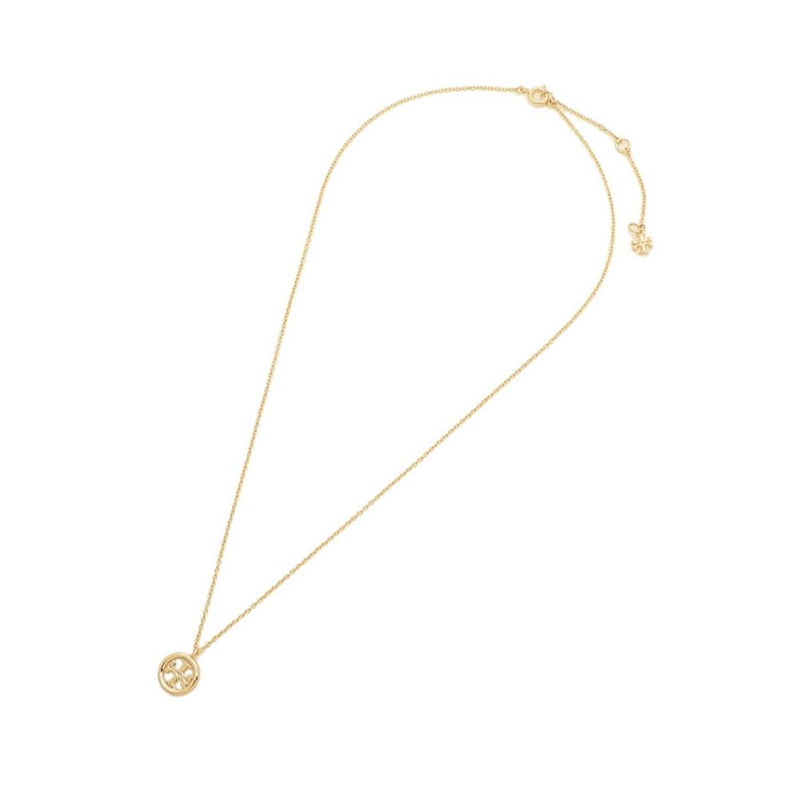 Tory Burch Miller Pendant Necklace Gold