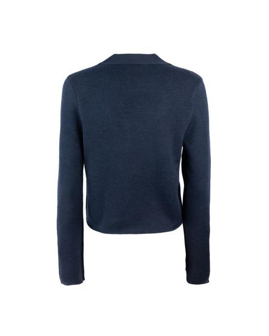 A.P.C. Dark Navy Blue Wool-Blend Cardigan WVBEEF22328IAK DARK NAVY BLUE DOM