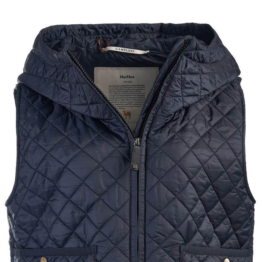Max Mara LILY Hooded Down Puffer Vest for Women