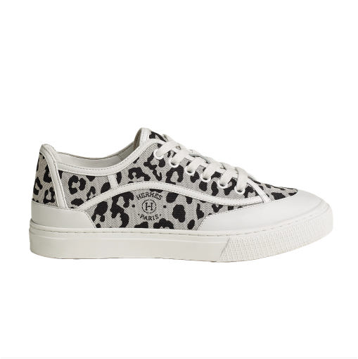 HERMES Prunnoir Get Low-Top Sneakers Women’s Leather Shoes H242151Z PN375