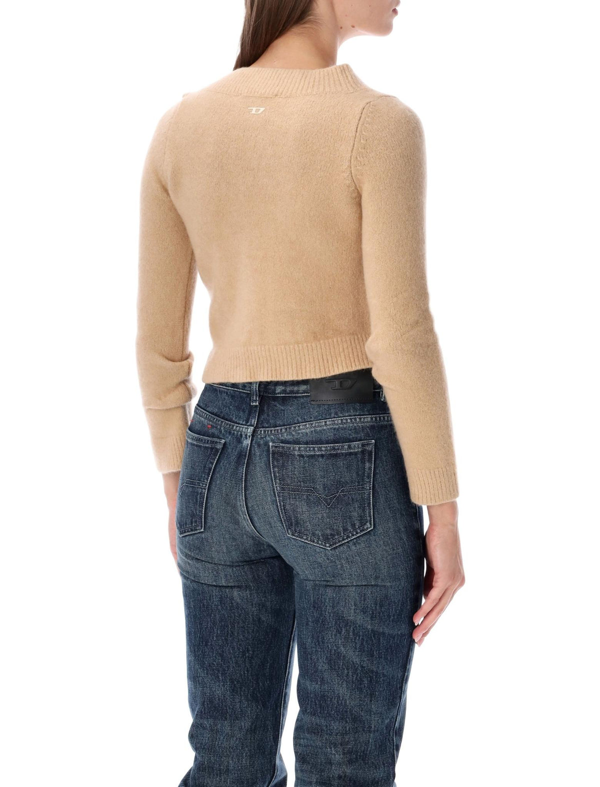 DIESEL Black Knit Cardigan for Women
