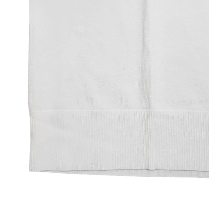 Neil Barrett Men’s White Tech Knit Short-Sleeve T-Shirt PBMA1063E C600