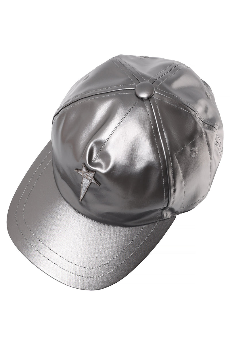 Rick Owens x Champion Silver Nylon Baseball Cap CM01D5793 CHNYS 18