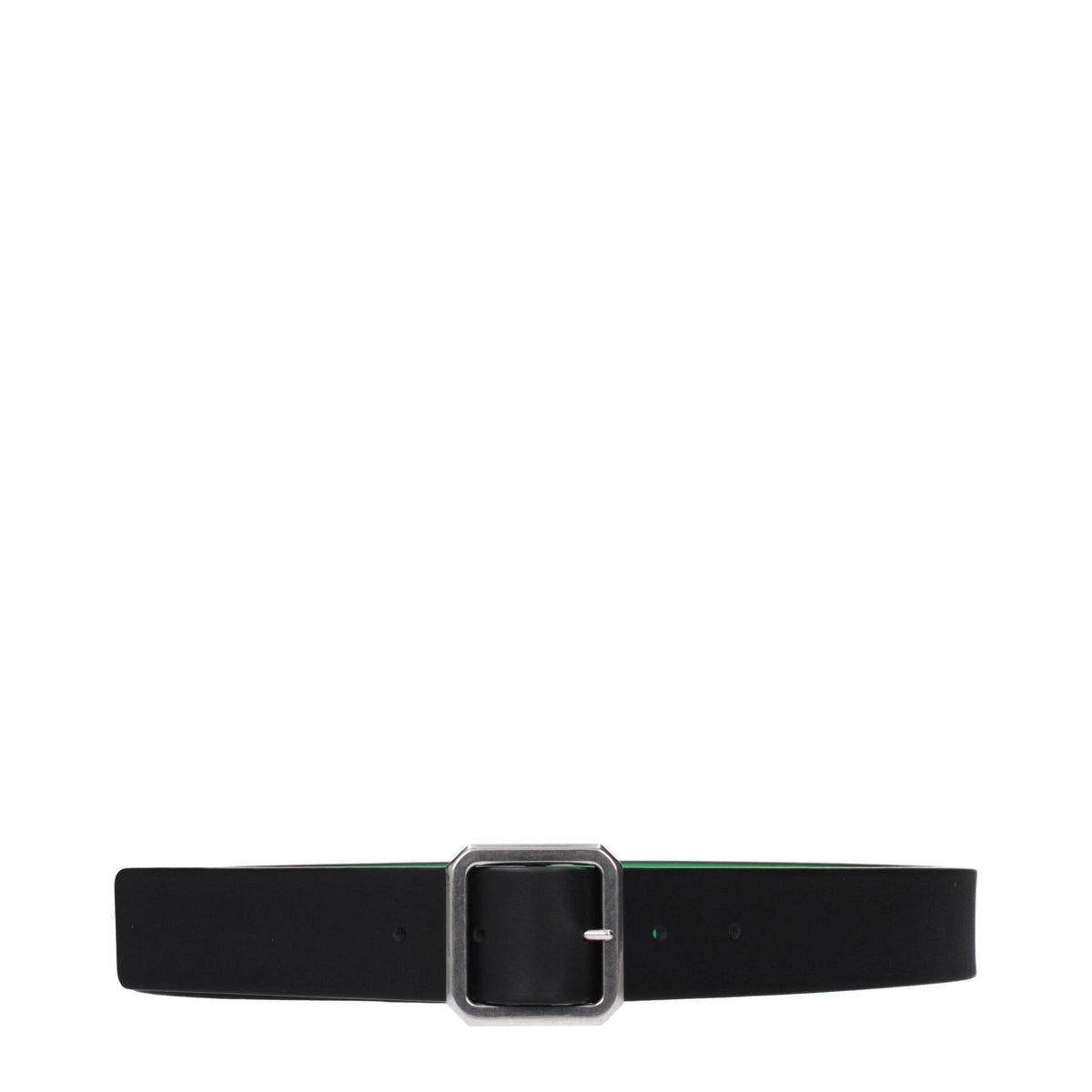 Bottega Veneta Black Leather Belt