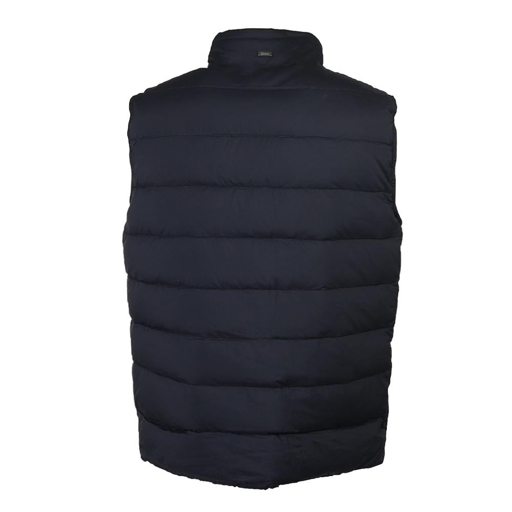 Herno Quilted Down Puffer Vest Black