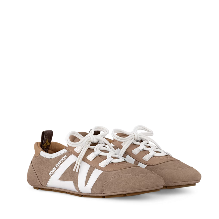 Louis Vuitton Beige LV Sneakerina Women’s Low-Top Sneakers