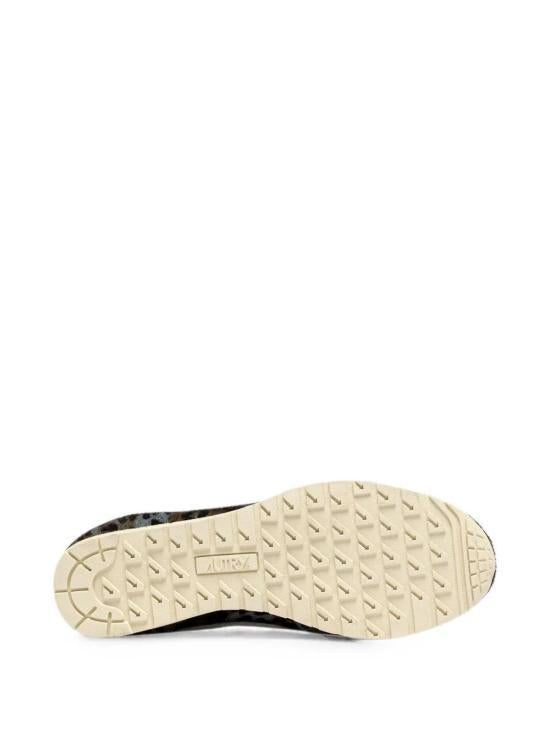AUTRY Gray Leopard White Windspin Sneakers Women’s
