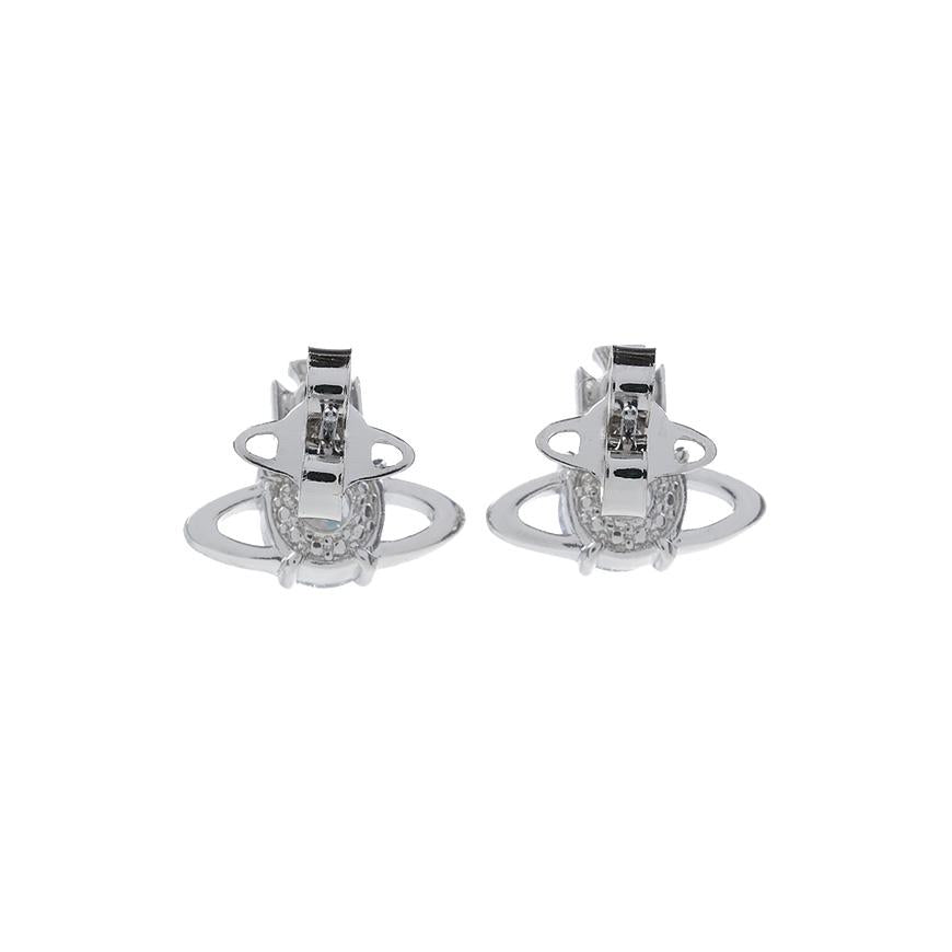 Vivienne Westwood SS26 Women’s Reina Earrings Silver Tone