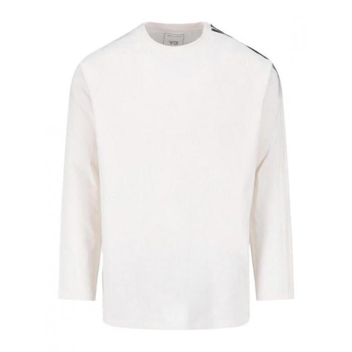 Y-3 Women's Oversized Gradient Stripe Long Sleeve T-Shirt KU2195