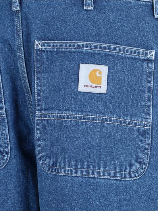 CARHARTT WIP Blue Stone Washed Norco Denim Pants Men