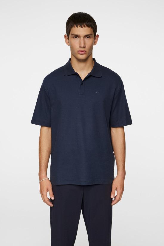 J LINDEBERG Men's Polo Shirt FMJT138686855 JL NAVY DOM