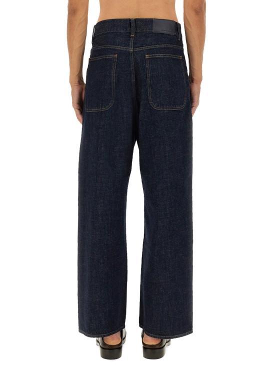 SUNFLOWER Simple Rinse Blue Denim Jeans Men