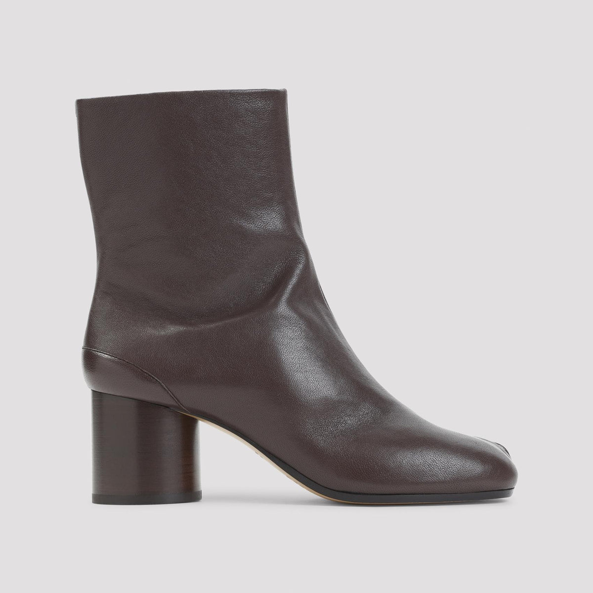 Maison Margiela Black Leather Ankle Boots