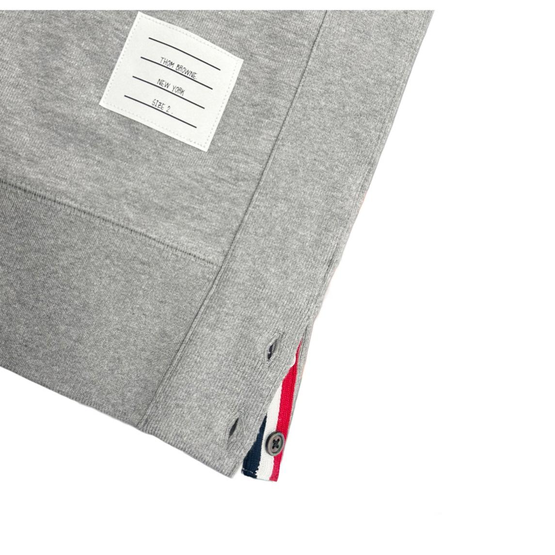 THOM BROWNE Men's Diagonal Arm Stripe Crewneck Sweatshirt MJT021H 068