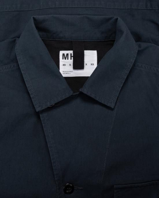 Margaret Howell Men’s Cotton Blazer Jacket MHJK0514S26MPK INK DOM