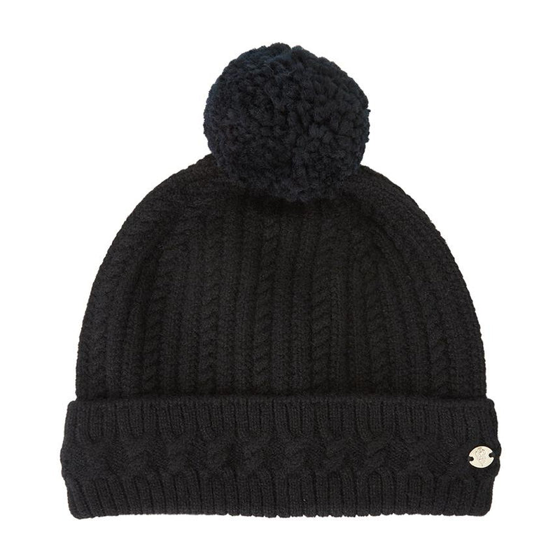 HELEN KAMINSKI Annette Women’s Knit Beanie Hat HAT51829 BLACK