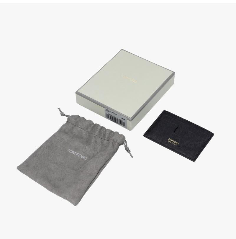 TOM FORD Leather Money Clip Wallet for Men Y0341 LCL158G
