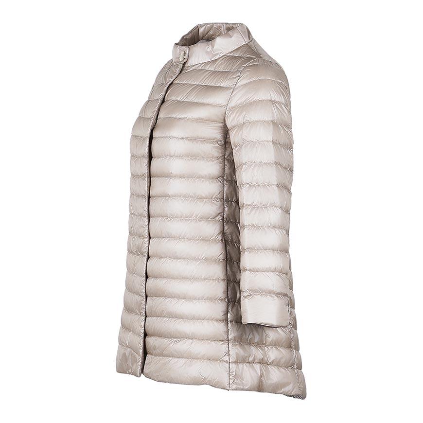 Herno Women’s Rosella A-Shape Down Puffer Jacket Navy