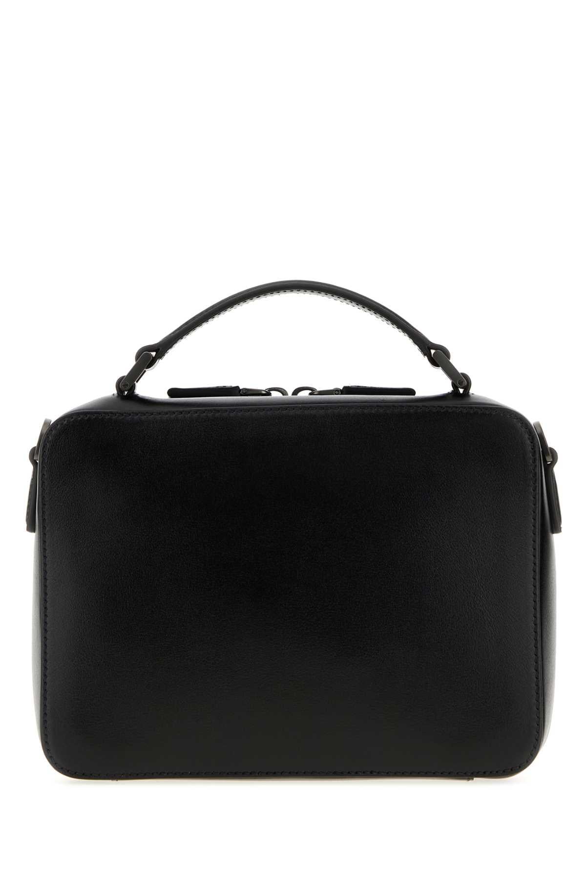 PRADA Black Leather Crossbody Bag