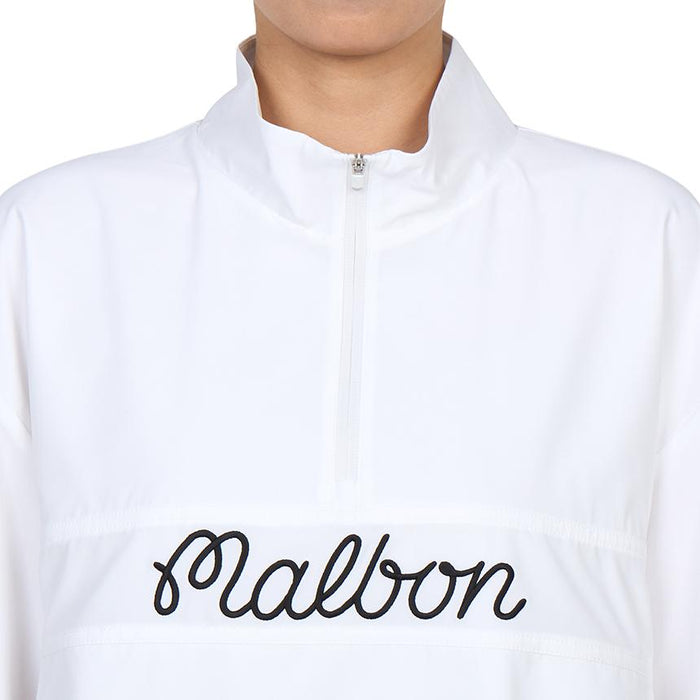 malbon Women’s Long Sleeve Golf T-Shirt White