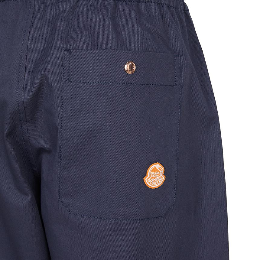 Moncler Genius x Donald Glover Navy Cotton Men's Classic Pants