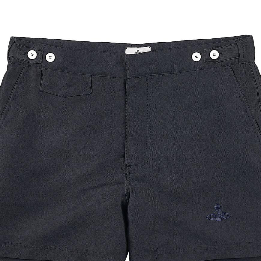 Vivienne Westwood Men’s ORB Logo Swim Shorts Black