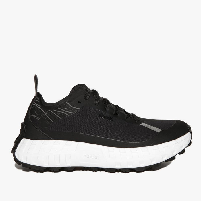 norda Black Low-Top Sneakers for Women