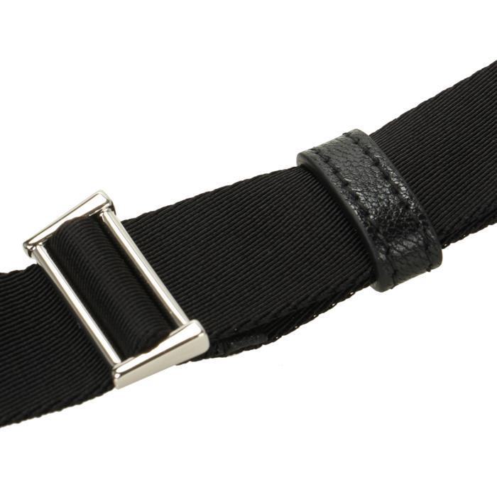 GUCCI Essence Classic Mini Crossbody Bag Black Leather