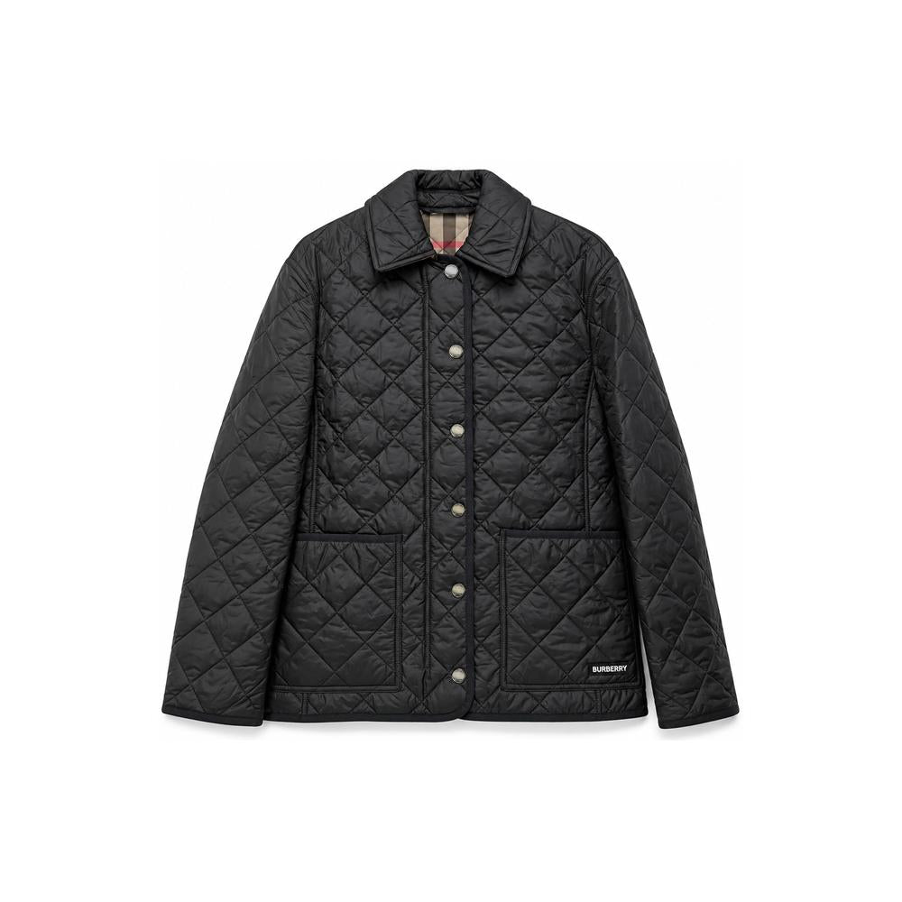 BURBERRY Black Quilted Jacket 8121453